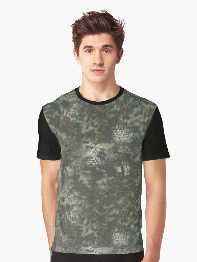 Kryptek Mandrake Tactical Camouflage for Dense Vegetation Graphic T Shirt T Shirt Premium Quality Top Rated Design