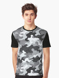 Classic Army Camouflage For Camo Fan Graphic T Shirt T Shirt Aesthetic Fit Hot Search US