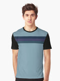Amnon Blue Graphic Shirt T Shirt Premium Quality