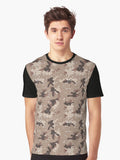 Desert Camo Military Streetwear Graphic T Shirt T Shirt High Search Demand Fan Favorite