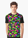 Chic Woodland Pixeled Camo Pattern For Sporty Pixeled Camo Fan Graphic T Shirt T Shirt High Search Demand Daily Comfort
