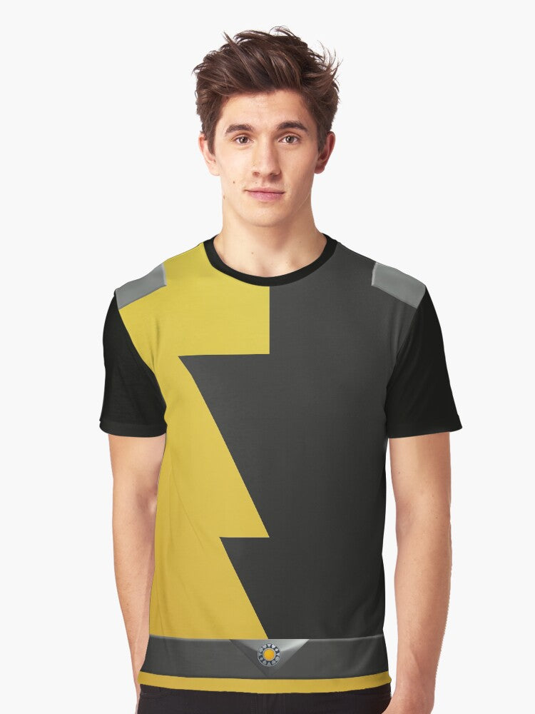 HyperForce Yellow Graphic T Shirt T Shirt Premium Print