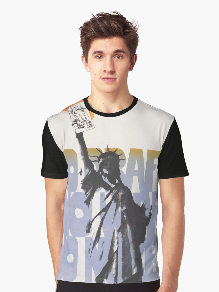 NO Draft No War No Nuclear Weapons Graphic Shirt T Shirt Gift Ready