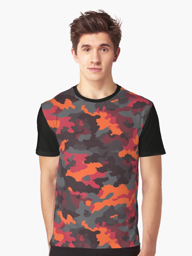 Minimalistic Fashion Camo Print For Outdoor Adventure Lover Graphic T Shirt T Shirt Best Seller Look High CTR Pick