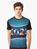 2026 Metallic on Neon Background Graphic T Shirt T Shirt Premium Print Gift Ready