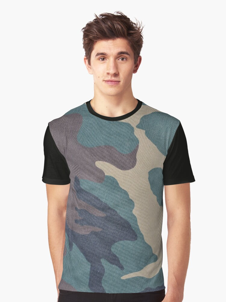 Military Camouflage military pattern Graphic T Shirt T Shirt Best Seller Look Daily Comfort