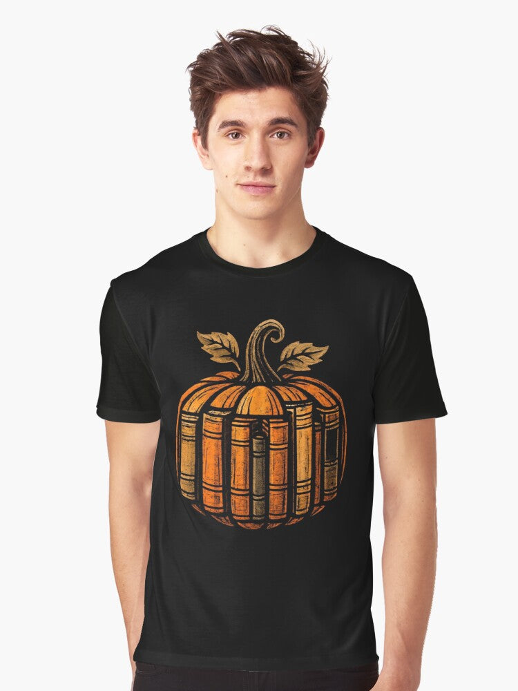 Pumpkin Books Reading Lover Club Graphic T Shirt T Shirt High Search Demand Hot Search US