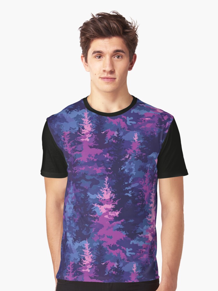 Minimalistic Urban Camouflage Texture For Urban Camo Fan Graphic T Shirt T Shirt Viral US Style Hot Search US