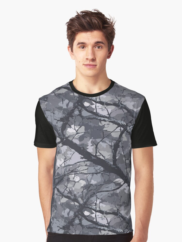 Minimalistic Camouflage Pattern For Rugged Style Fan Graphic T Shirt T Shirt Trending 2025 Streetwear Essential