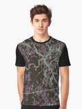 Abstract Camouflage Graphic T Shirt T Shirt Aesthetic Fit Top Rated Design