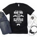 Daddy Gamer T-Shirt | Funny Gamer T Shirt | Video Game T-Shirts For Gamers
