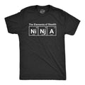 Ninja Shirts, Funny Ninja Tee, Martial Arts T Shirt, Ninja Elements, Ninja Clothes, Mens The Element Of Stealth T Shirt