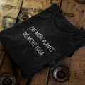Eat More Plants Do More Yoga || Organic Cotton || Ethical Unisex T-Shirt Adult Kids Tee
