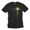 CPU Print T-Shirt | Funny Computer Geek Tee | Gamer Gift For Men