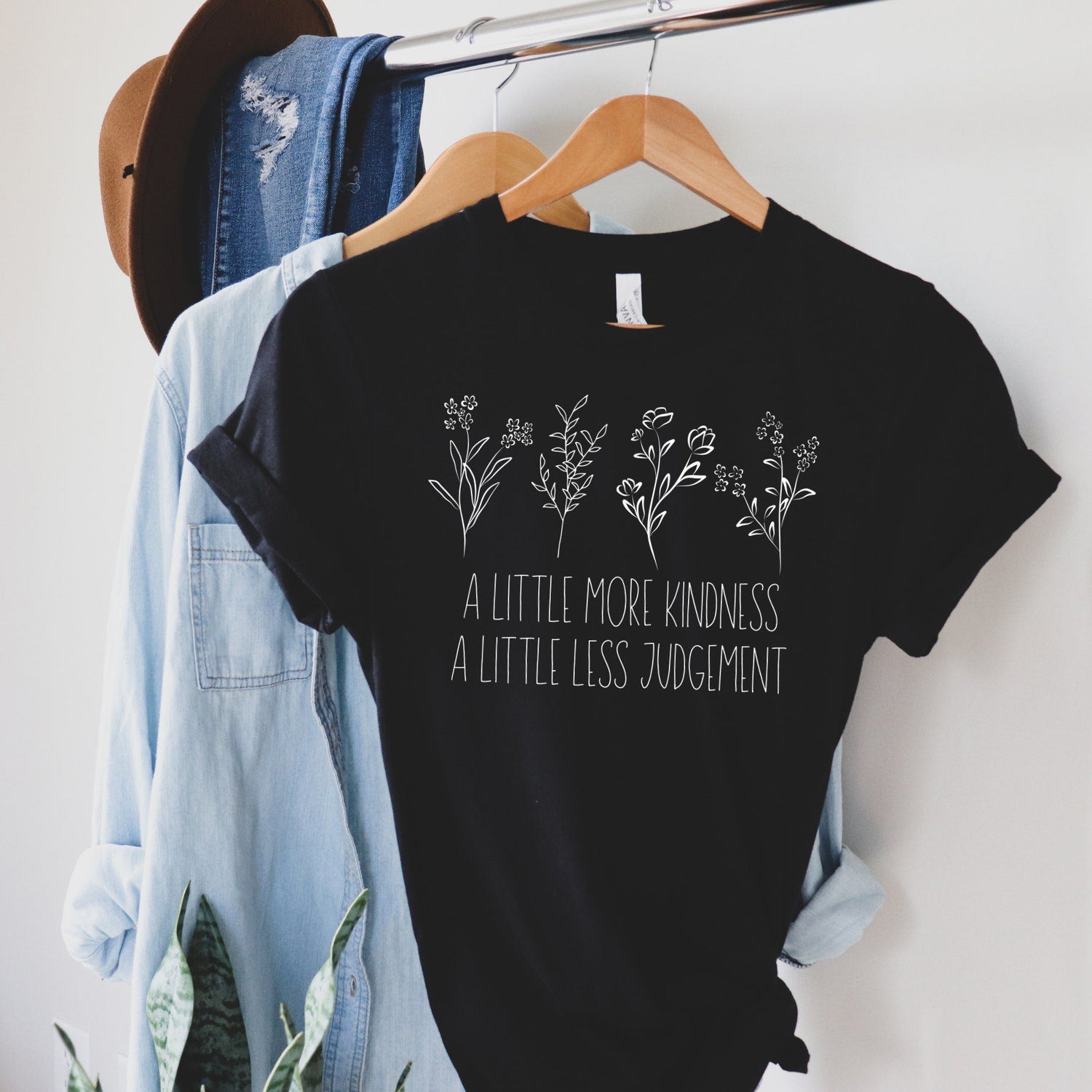Kindness Judgement Positive Quotes Yoga Christian Religious Faith Jesus Shirt