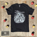 Radiate Love tshirt | Skeleton Spiritual Goth Yoga Alternative Yogi Unisex Graphic Short Sleeve Tee