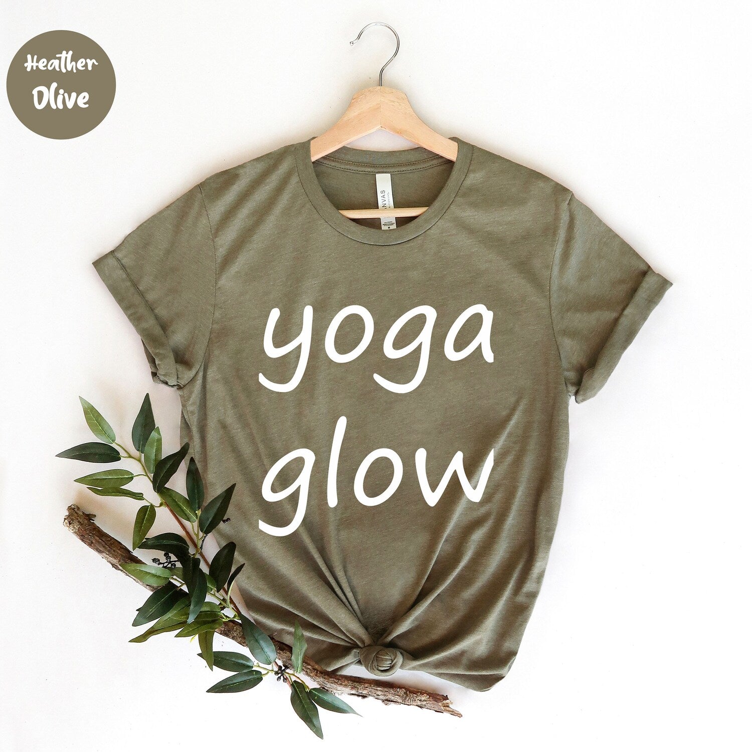 Yoga Glow Meditation Namaste Cute Instructor Gift Clothing Tee