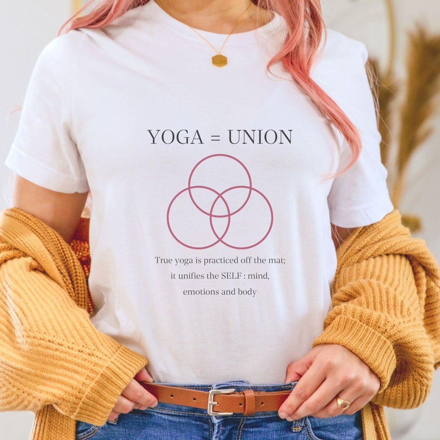 Yoga Shirt: Yoga Union Tee for Practice