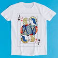 Gay Pride Rainbow Spade T-Shirt | Funny Gamer Cartoon | Cult Meme Gift Tee