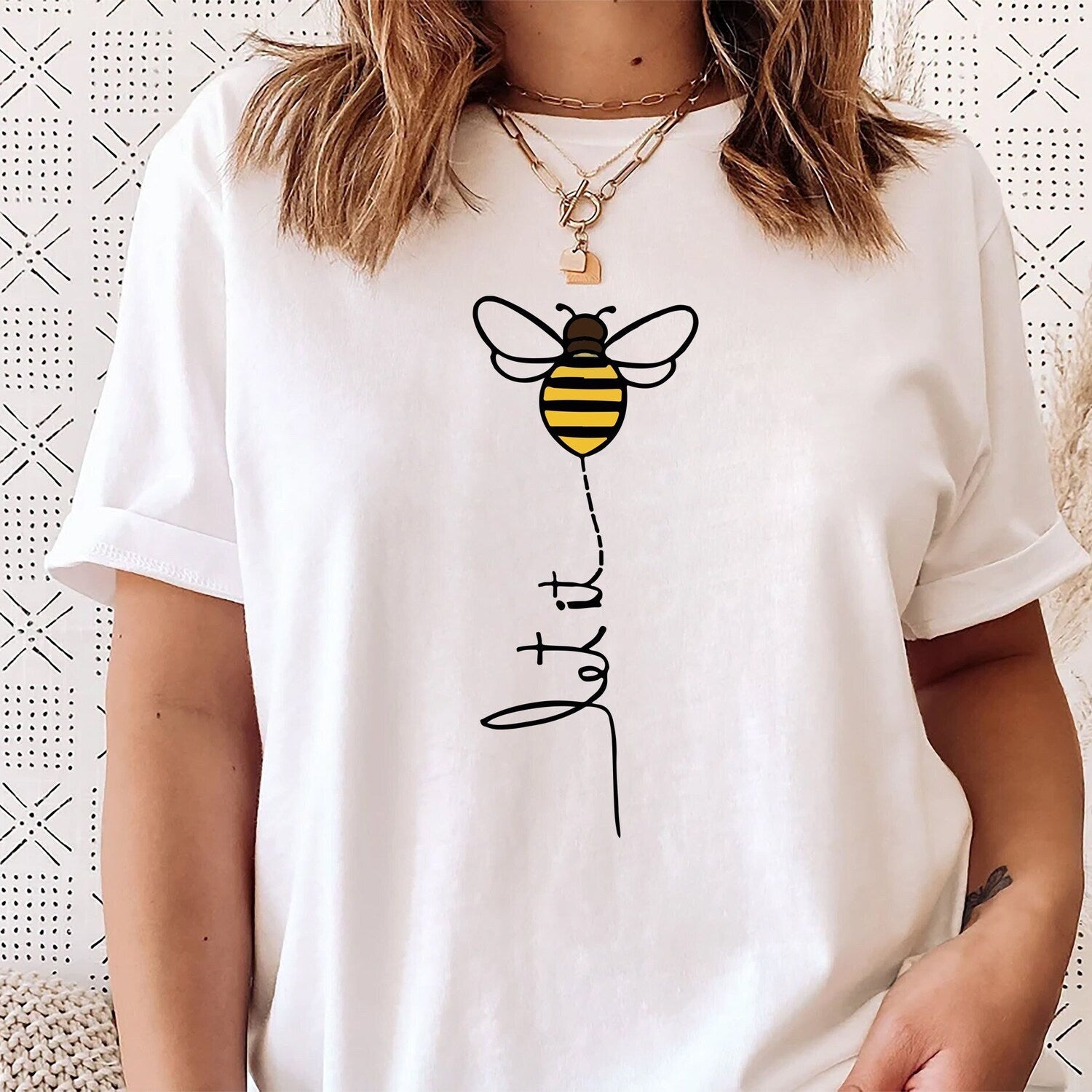 Save the Bees shirt, Beekeeper Gift, Wildflower Shirt, Bee Lover Shirt, Nature Lover Shirt, Let It Bee
