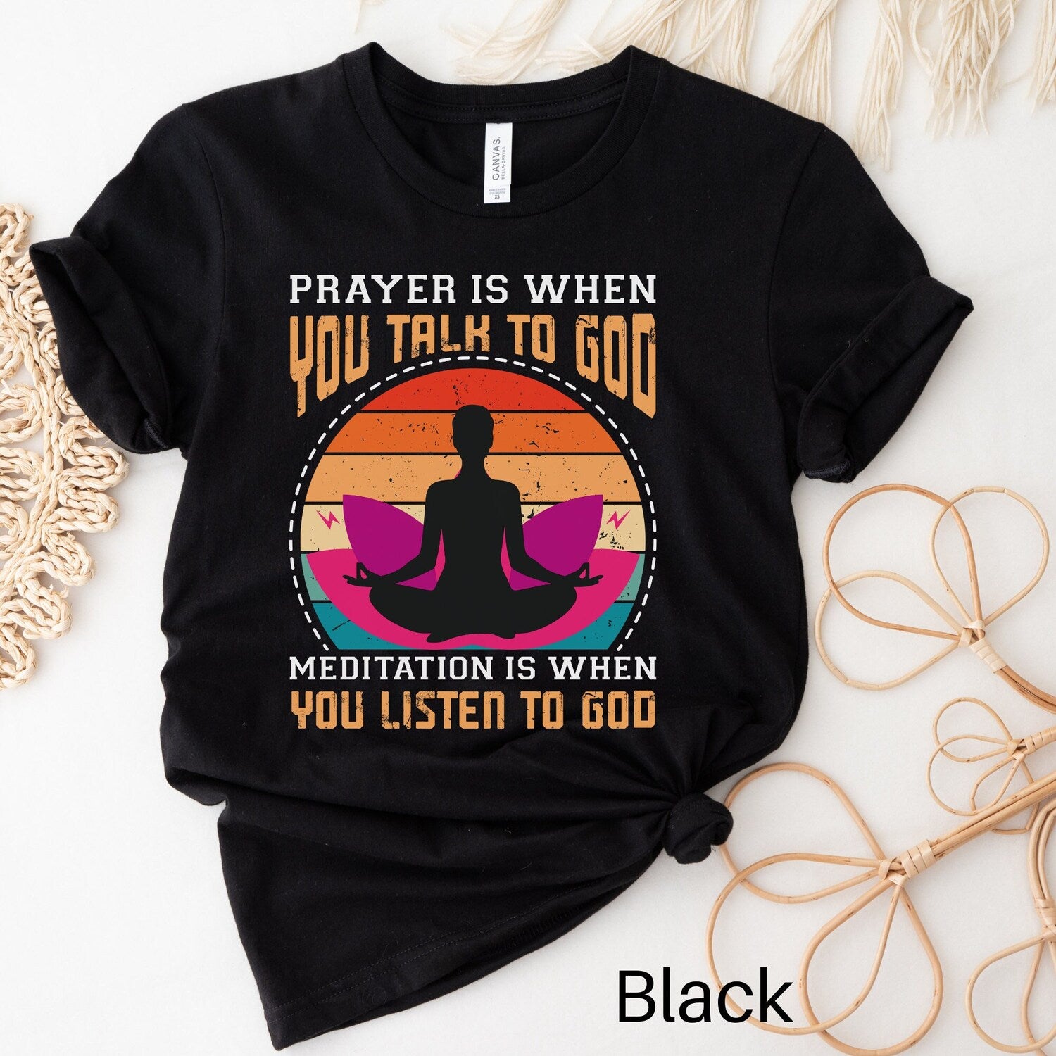 Yoga Shirt, Lotus Yoga Shirt: Yoga Gift, Meditation Shirt, Pilates Tee Gift