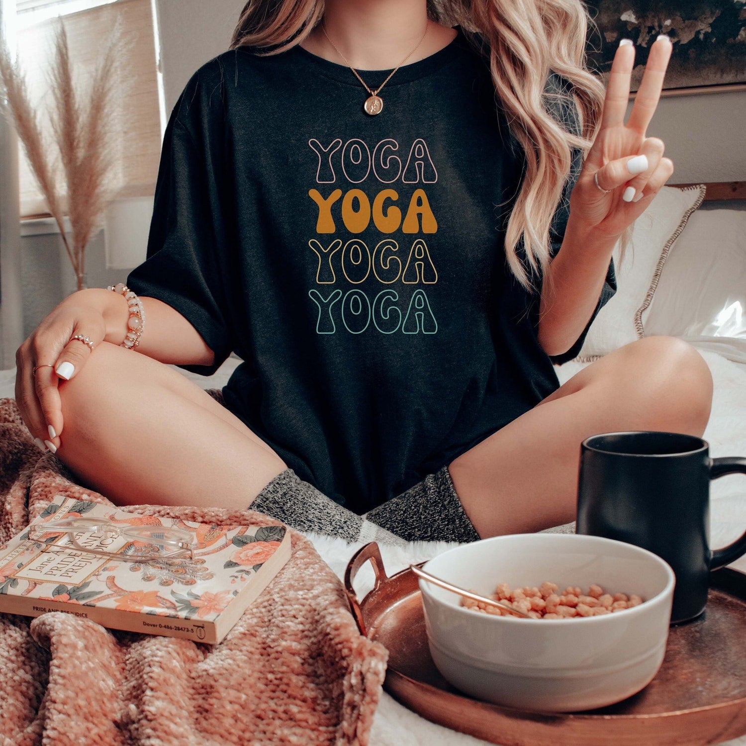 Yoga T-Shirt: Best for Yoga Lovers, Stylish Tee, Meditation T-Shirt Gift