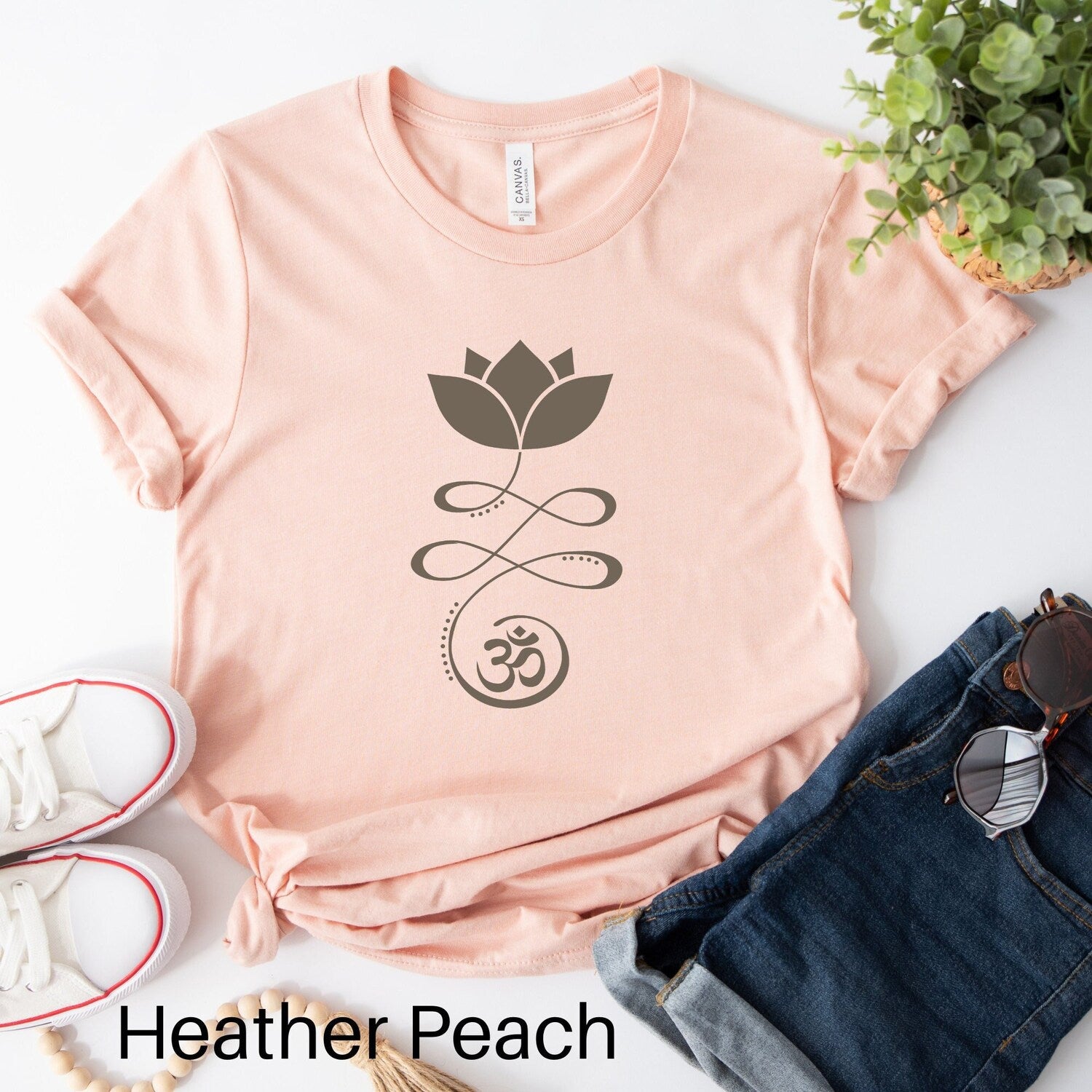 Yoga Shirt, Unalome Shirt: Lotus Flower Yoga Gift, Meditation Tee