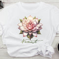 Lotus Flower Namaste T-Shirt | Spiritual Yoga Tee