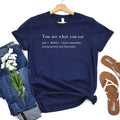Funny Quote Sarcastic T-Shirt Gift | Best Friend Gag Comfortable Sleep Yoga Workout Teen Club Lounge Shirt Tee