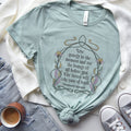 Live in the Moment Graphic Tee: Mindful Yoga Shirt for Awareness