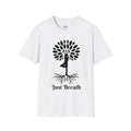 Just Breath Yoga Tree T-shirt | Meditation Workout Funny Spiritual Gym Motivational Tee
