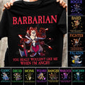 Class Dnd Shirt, Dnd Gifts for Players, Custom Dnd Party Name T Shirt, Dnd Dad T-Shirt, D20 Dice Shirt, Customized Dnd Player Gift