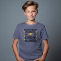 Achievement Unlocked Gamer T-Shirt: Stayed Up All Night Gaming Tee
