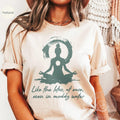 Wellness Yoga Shirt Inspirational Quote T-shirt: Comfy Fitness Tee Gift