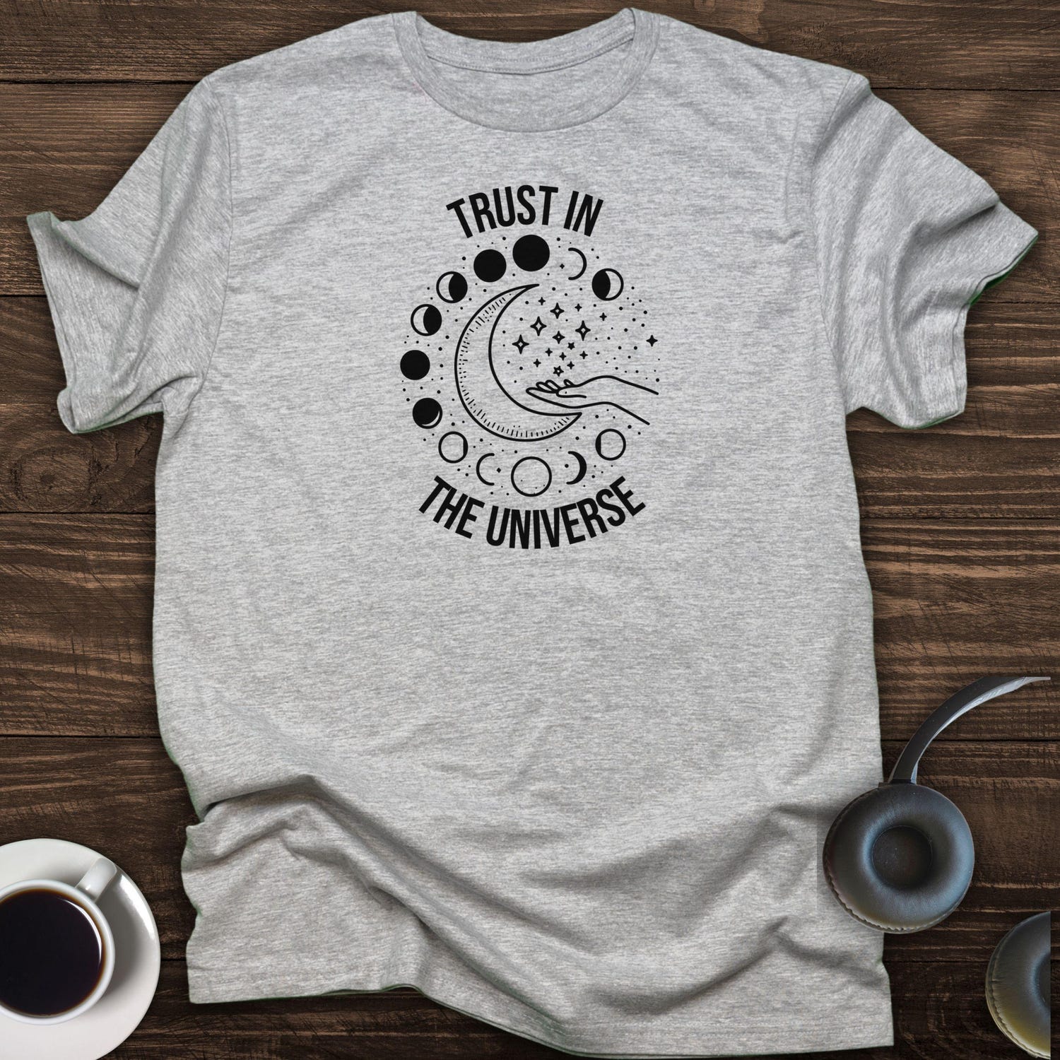 Trust In Universe Yoga Shirt Breath Shirt Zen Instructor Meditation Namaste Symbol Tee Gift