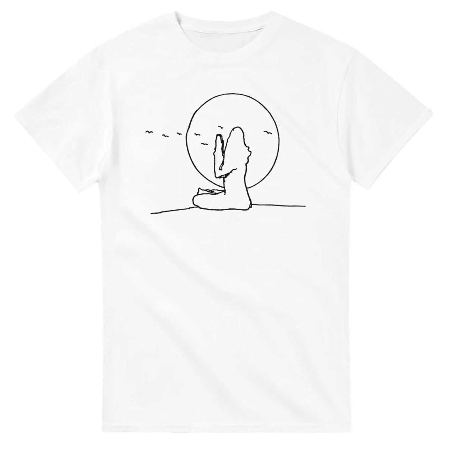 Living Your Yoga | Heavyweight Unisex Crewneck T-shirt Tee
