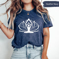 Yoga Shirt, Lotus Flower T-Shirt, Botanical Shirt, Meditation Shirt, Namaste Shirt, Yoga Teacher Gift, Namaste Yall Shirt, Yogi Gifts