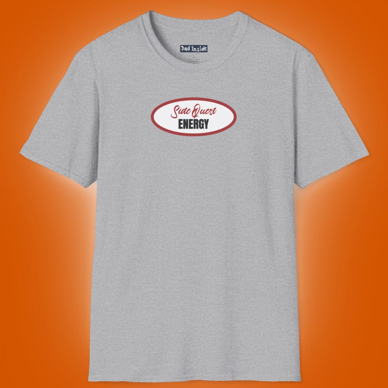 Funny Gamer T-Shirt: Side Quest Energy, Retro Style