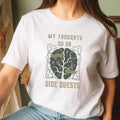 Side Quest T-Shirt | Funny D&D Gift | Neurodiverse Gamer Shirt
