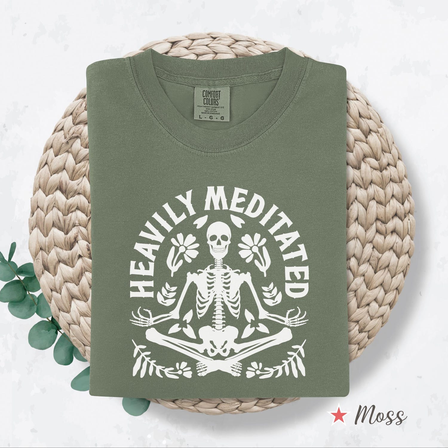 Comfort Colors Yoga Mom Shirt | Funny Teacher Gift Class Lover Meditation Yogi Tee