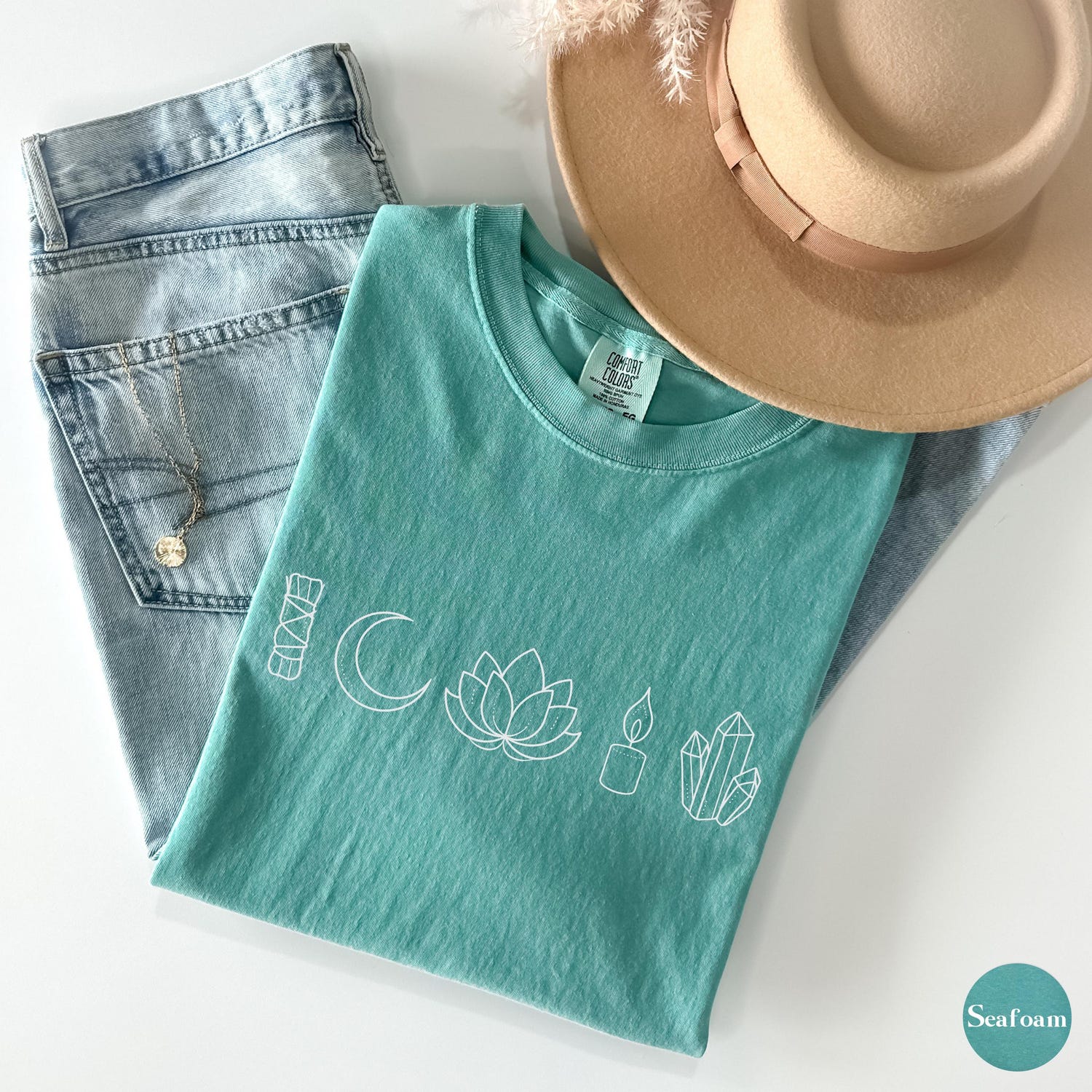 Comfort Colors Meditation Shirt: Yoga Tshirt, Spiritual T-shirt, Zen Yogi Shirt Gift
