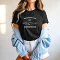 Yoga Superpower Women T-Shirt | Savasana Funny Tee Mom Yoga Lover Retreat Meditation Best Tee Enthusiast Gift