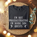 Side Quests Gamer T-Shirt: Funny Gaming Apparel