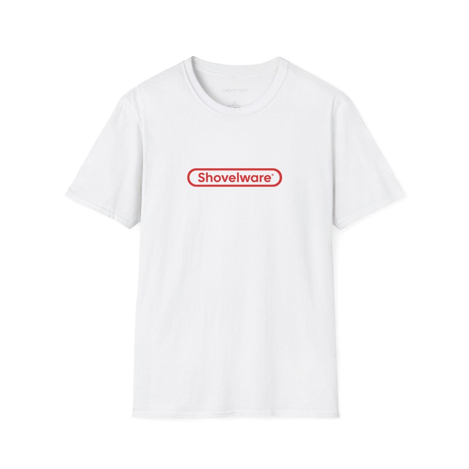 Shovelware Shirt | Funny Gaming Tee | Parody Video Game Shirt