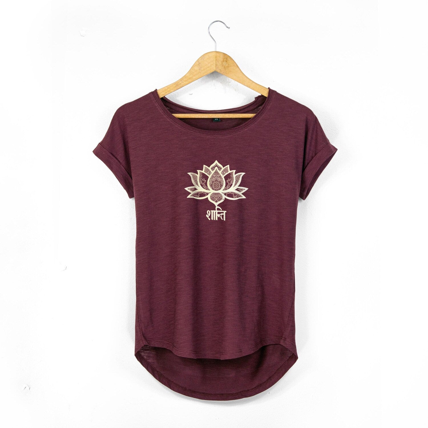Bohemian Yoga Shirt | Lotus Mandala Design Tee