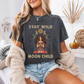 Stay Wild Moon Child Comfort Colors Tee | Boho Mandala Yoga Shirt