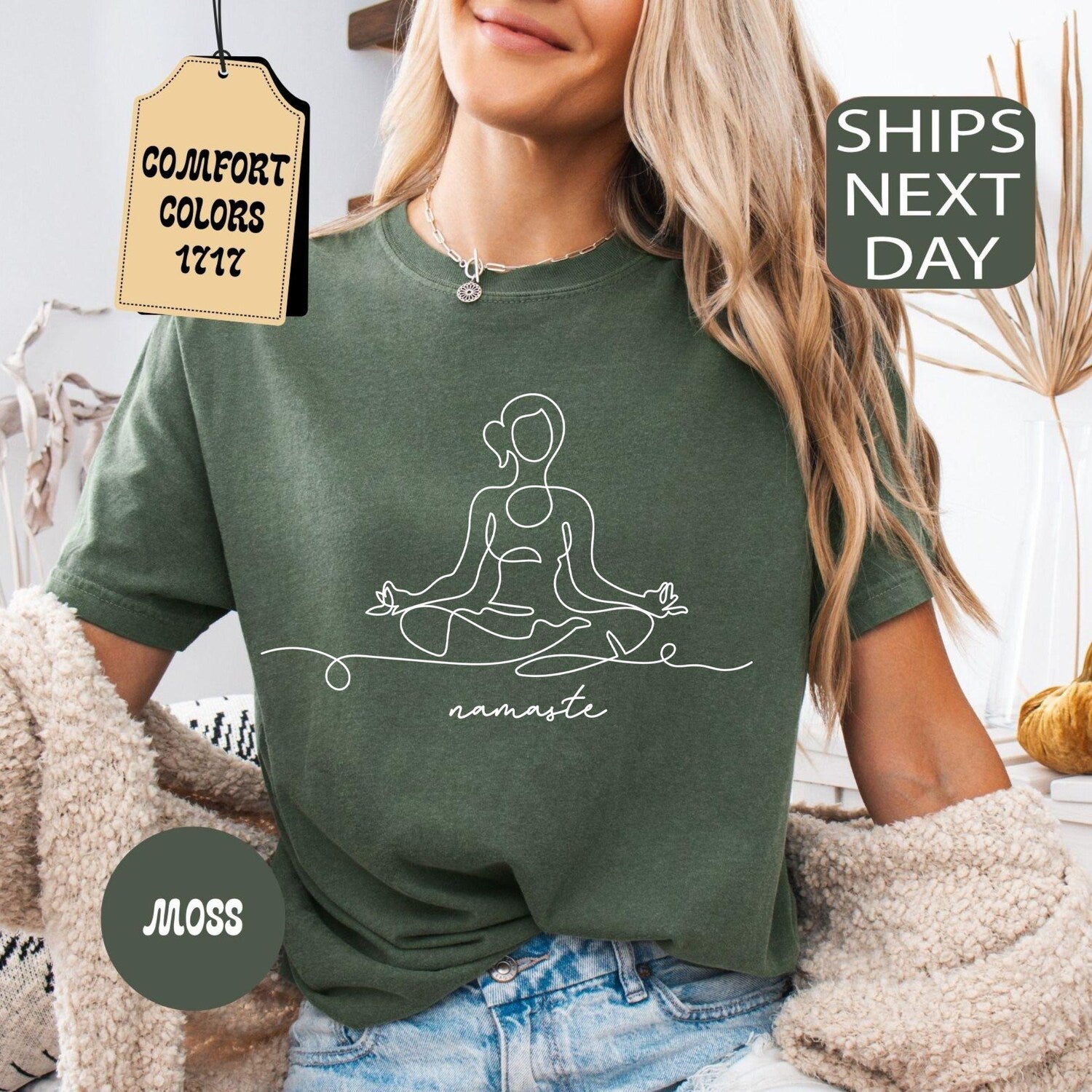 Comfort Colors Yoga Shirt: Spiritual Shirt, Pilates Shirt, Motivational T-shirt Self Love Gift