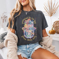 Boho Moon Phase T-Shirt | Good Vibes Only Spiritual Tee
