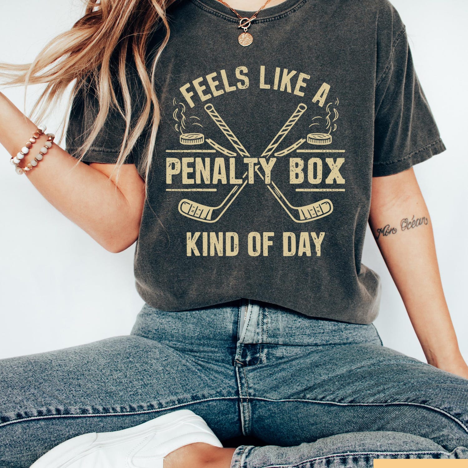 Penalty Box Kind Of Day T-Shirt | Funny Hockey Shirt | Ice Hockey Player Gift