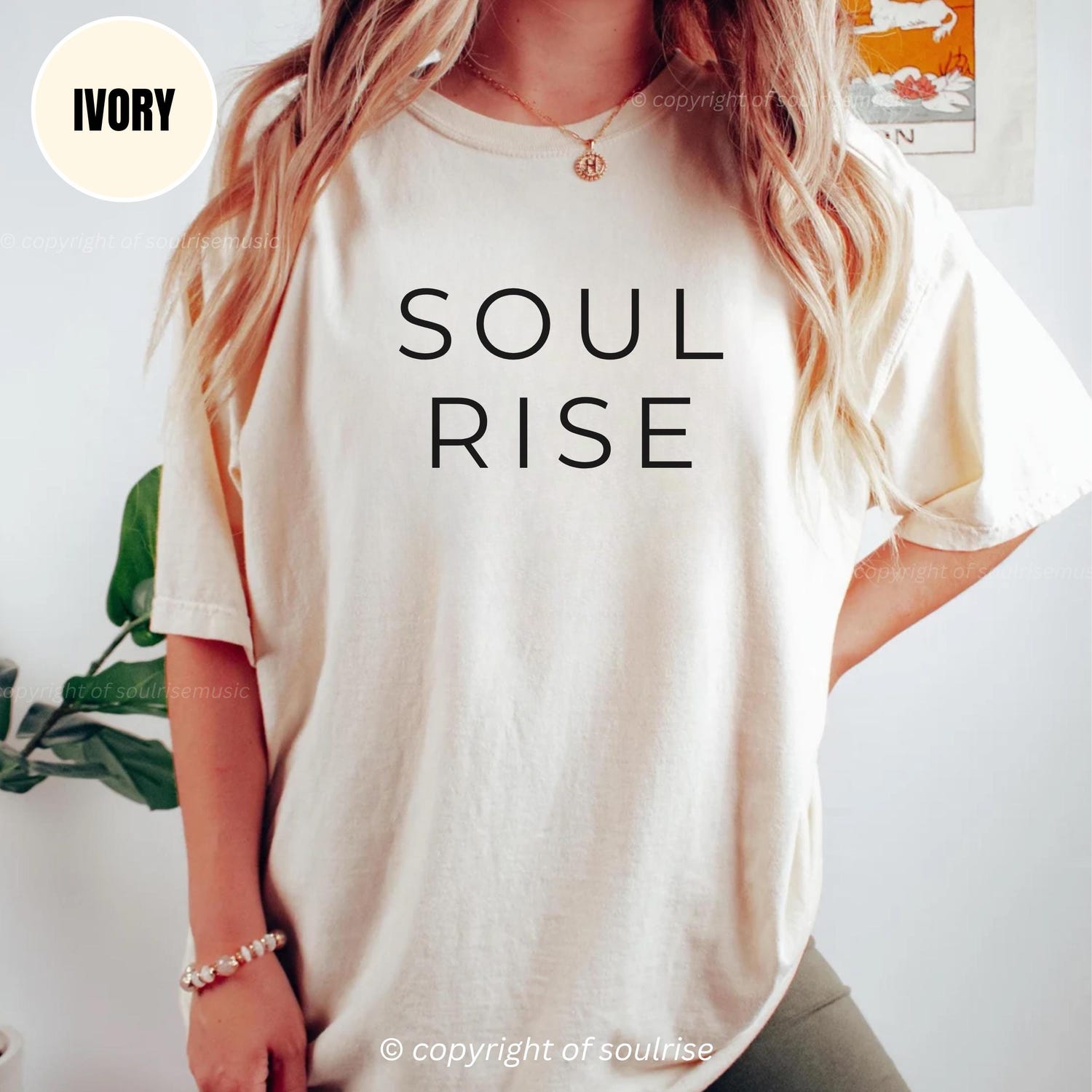 Soul Rise T-Shirt: Minimalist Spiritual Tee for Yoga & Mindfulness